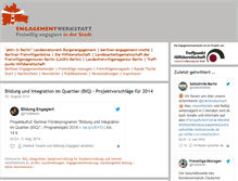 Tablet Screenshot of engagementwerkstatt.de